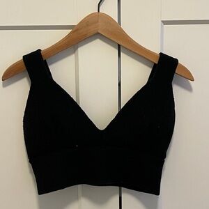 Zara Black Knit Top